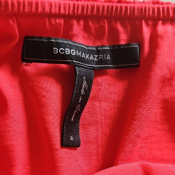 BCBGMaxAzria Strapless Red Dress - Picture 5 of 8